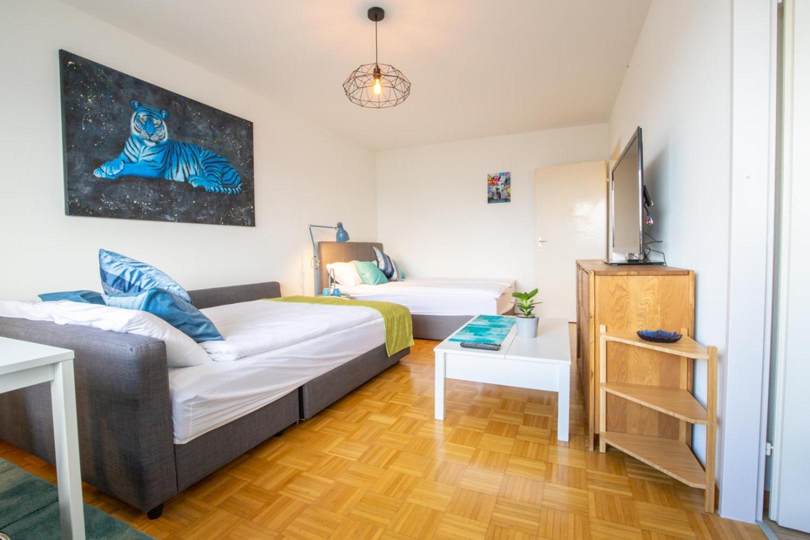 Special Blue Tiger Apartment Basel, Messe Kleinbasel 10-Star ภายนอก รูปภาพ