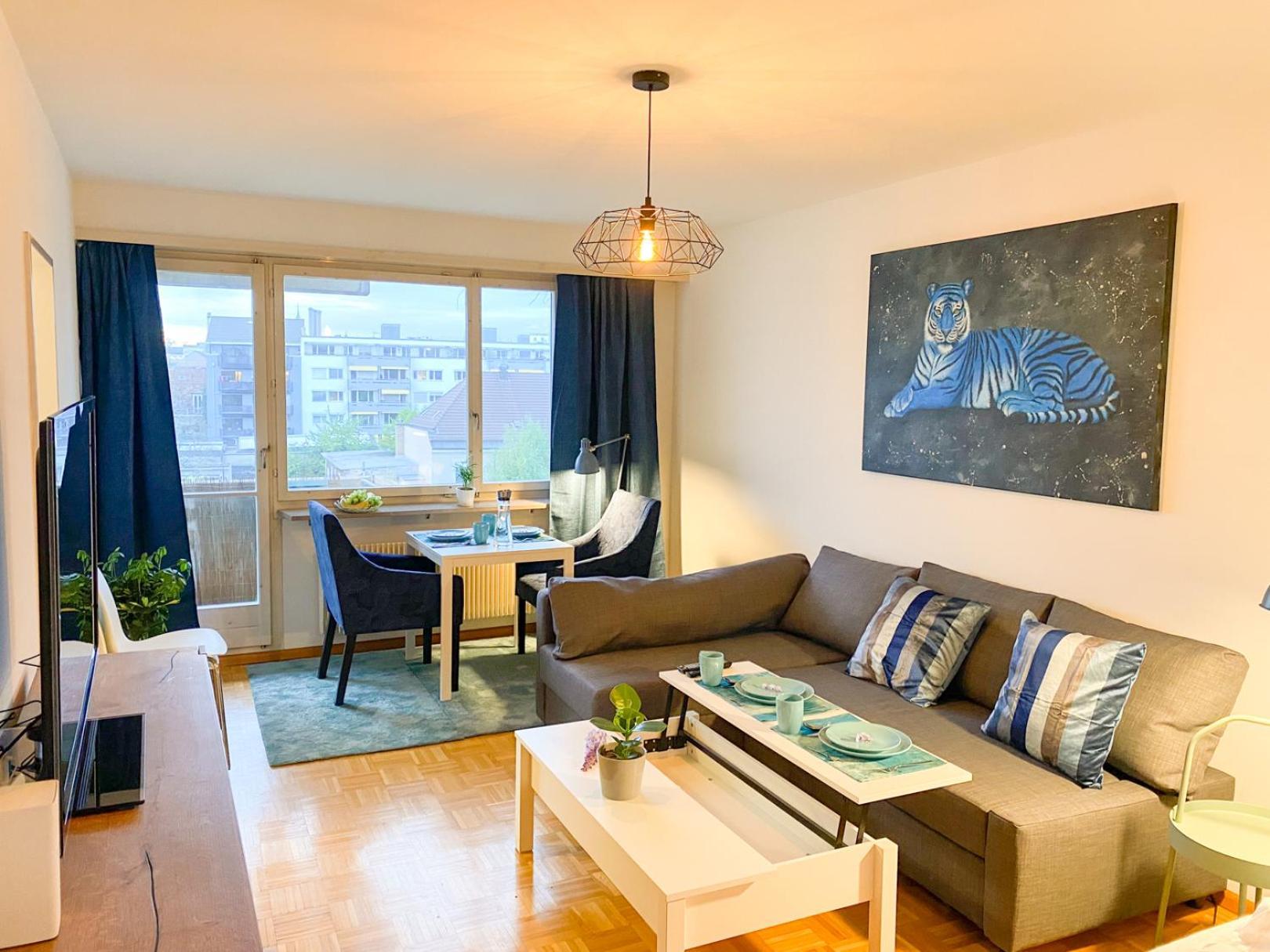 Special Blue Tiger Apartment Basel, Messe Kleinbasel 10-Star ภายนอก รูปภาพ